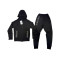 8409 Детски екип Tech Fleece черно нов модел